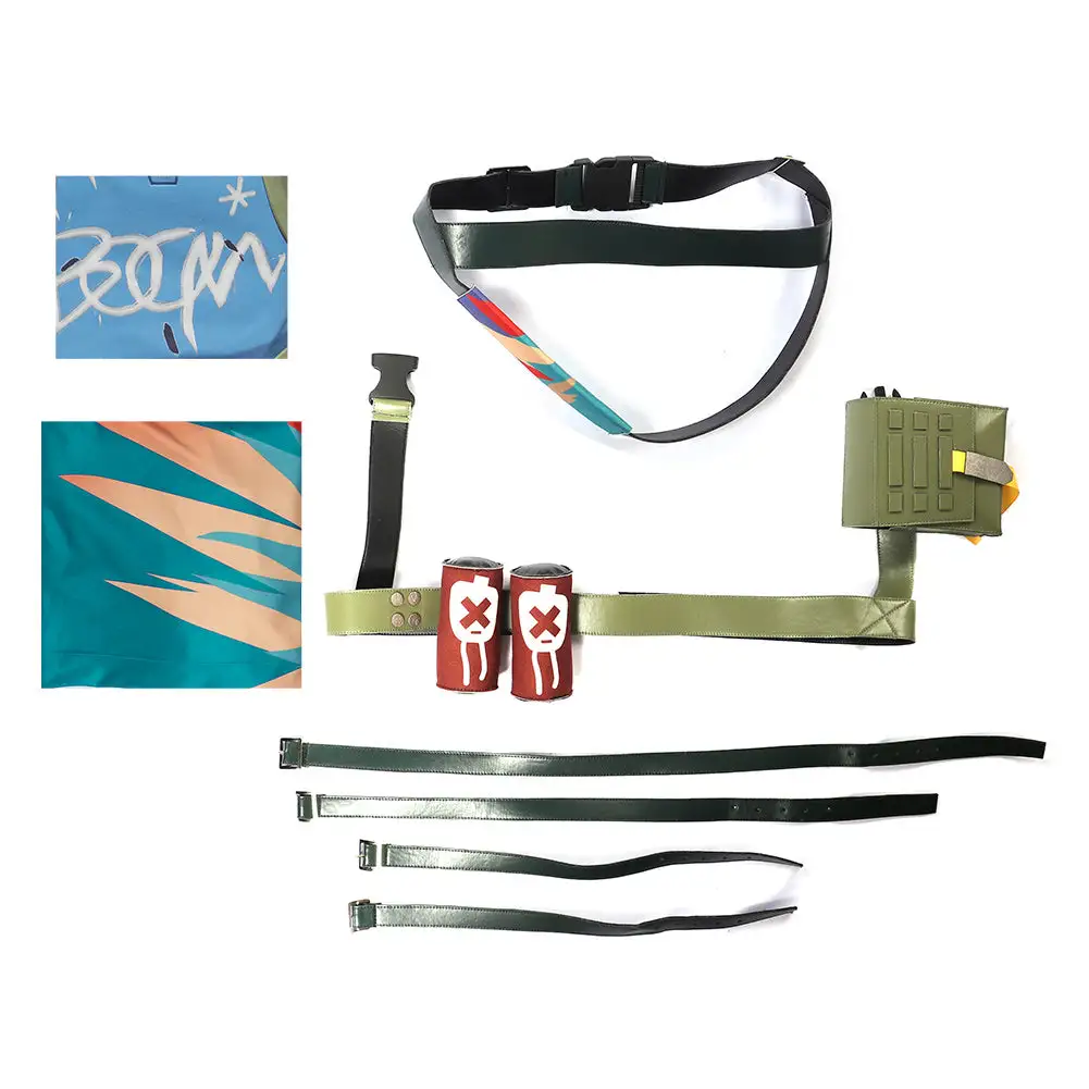 Valorant Raze Cosplay Kostüm Halloween Karneval Outfits 8 Valorant Raze Cosplay Kostüm Halloween Karneval Outfits – Bild 8