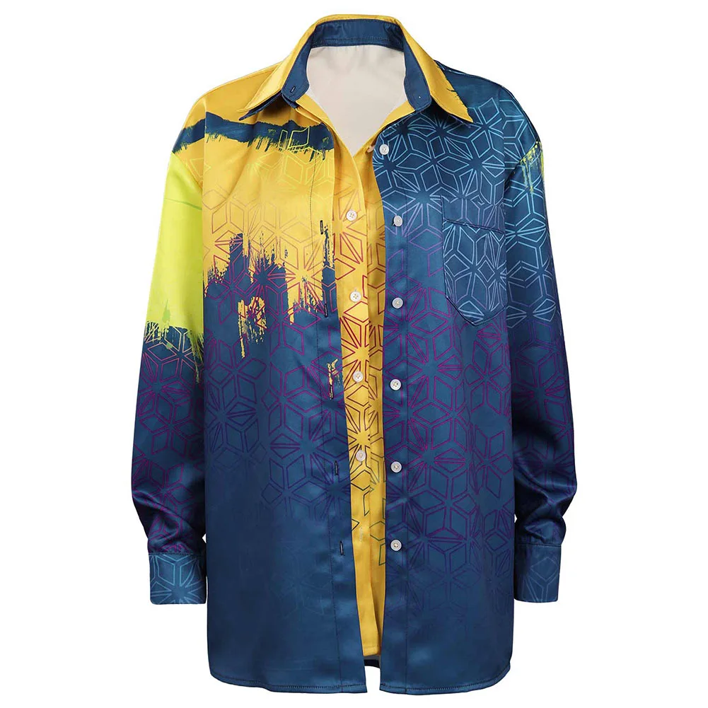 Ms. Marvel (2022) Nakia Cosplay Kostüm Outfits Halloween Karneval Bluse 2 Ms. Marvel (2022) Nakia Cosplay Kostüm Outfits Halloween Karneval Bluse – Bild 2