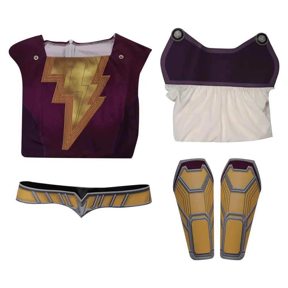 Shazam! Fury Of The Gods Darla Bodysuit Cosplay Kostüm Halloween Karneval Outfits 10 Shazam! Fury Of The Gods Darla Bodysuit Cosplay Kostüm Halloween Karneval Outfits – Bild 10