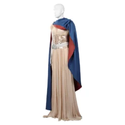 The Lord Of The Rings: The Rings Of Power Cosplay Queen Regent Míriel Kostüm Halloween Karneval Kleid -DEKORATIONSGESCHÄFT ea423468ea8fab39871d42284b494a48