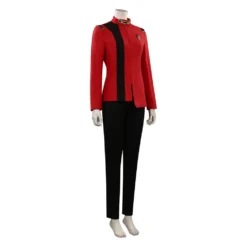 Star Trek: Discovery Michael Burnham Cosplay Kostüme Rot Uniform Outfits Halloween Karneval Kostüme -DEKORATIONSGESCHÄFT ed5eb7ecbf4da5bdceac9b43d58e7701