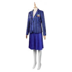 Wednesday Addams Cosplay Enid Schuluniform Outfits Halloween Karneval Kostüm -DEKORATIONSGESCHÄFT ee55acde71c9adbfba4f11c748b400d9