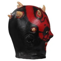 Star Wars Darth Maul Mask Cosplay Latex Maske Helmet Halloween Party Requisiten -DEKORATIONSGESCHÄFT ee757721d8416d3c5f8255691bf90650