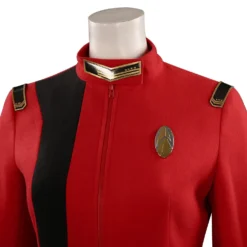 Star Trek: Discovery Michael Burnham Cosplay Kostüme Rot Uniform Outfits Halloween Karneval Kostüme -DEKORATIONSGESCHÄFT efe7c5b3fdda93e831164d065eb70962