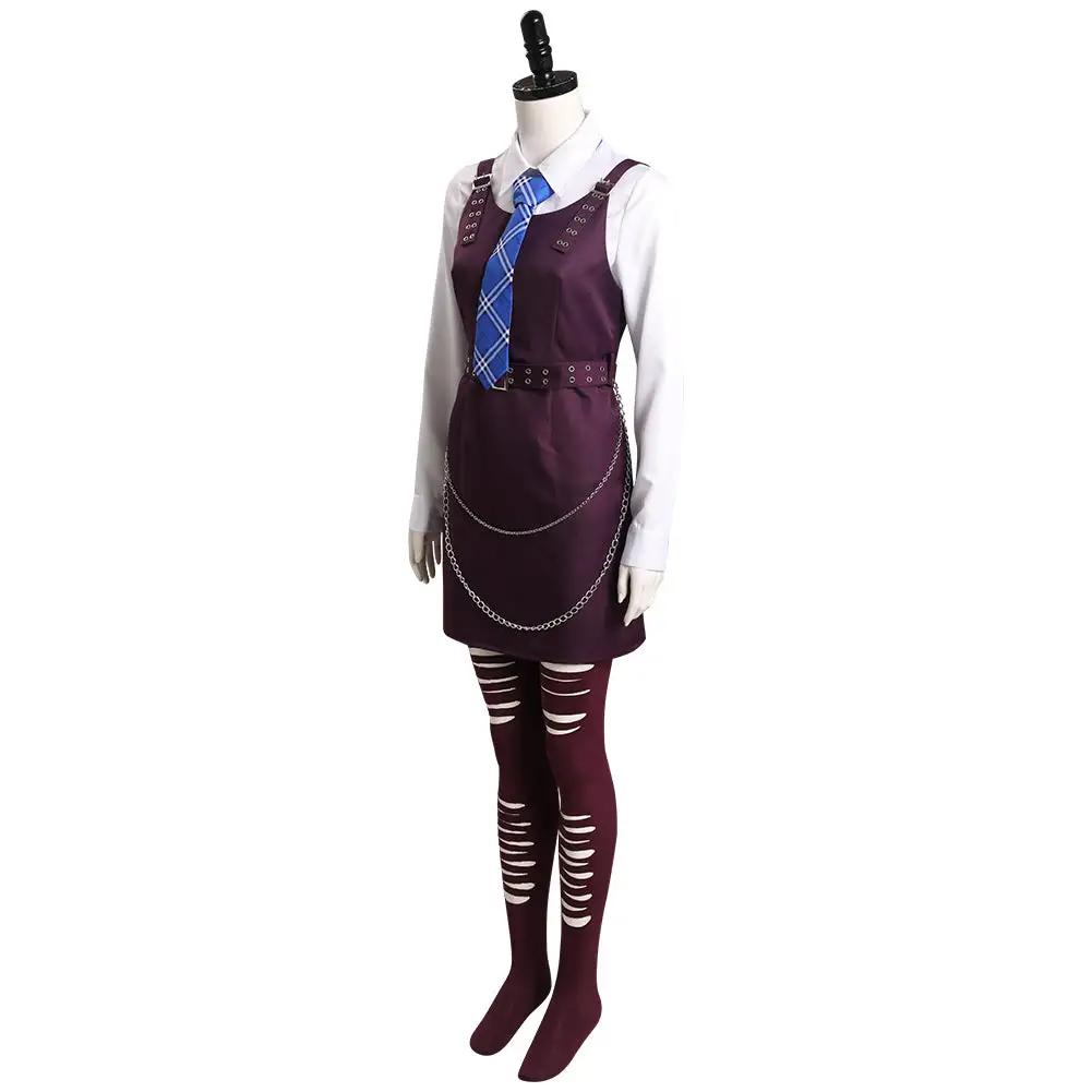 Frankie Stein Kostüm Monster High Cosplay Halloween Karneval Outfits 3 Frankie Stein Kostüm Monster High Cosplay Halloween Karneval Outfits – Bild 3