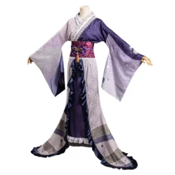 Genshin Impact Cosplay Raiden Shogun Kostüm Halloween Karneval Kimono -DEKORATIONSGESCHÄFT f11a6f894f50b623054e48eb1fd7aff7