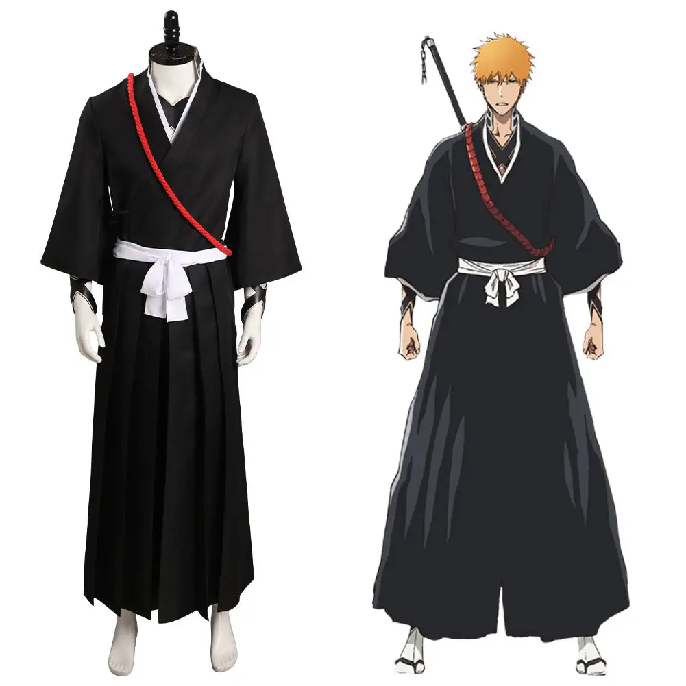 BLEACH Kurosaki Ichigo Cosplay Kostüm Halloween Karneval Outfits 1 BLEACH Kurosaki Ichigo Cosplay Kostüm Halloween Karneval Outfits