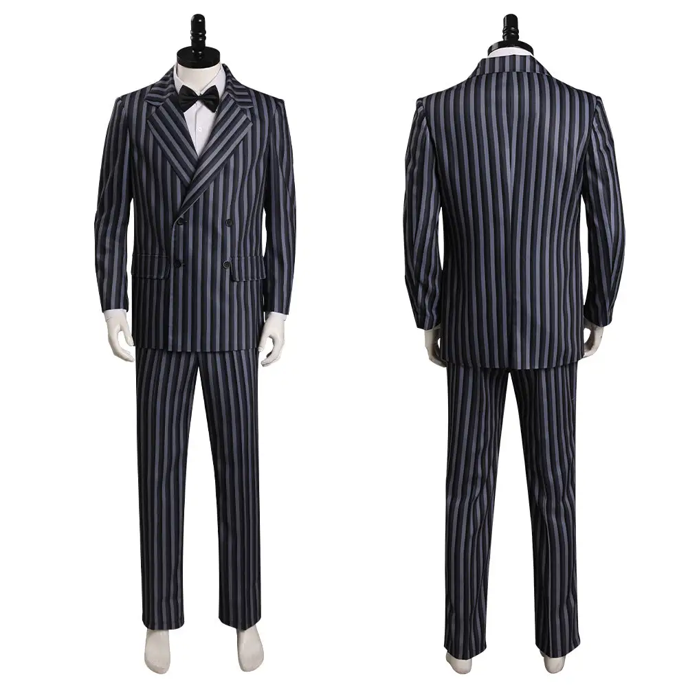 The Addams Family Cosplay Gomez Addams Kostüm Outfits Halloween Karneval Anzug 8 The Addams Family Cosplay Gomez Addams Kostüm Outfits Halloween Karneval Anzug – Bild 8