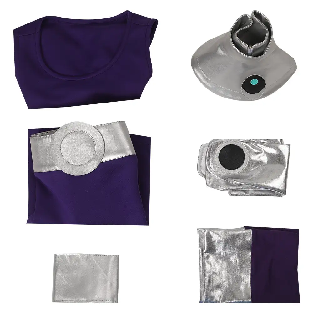 Teen Titans Starfire Cosplay Kostüm Halloween Karneval Outfits 8 Teen Titans Starfire Cosplay Kostüm Halloween Karneval Outfits – Bild 8