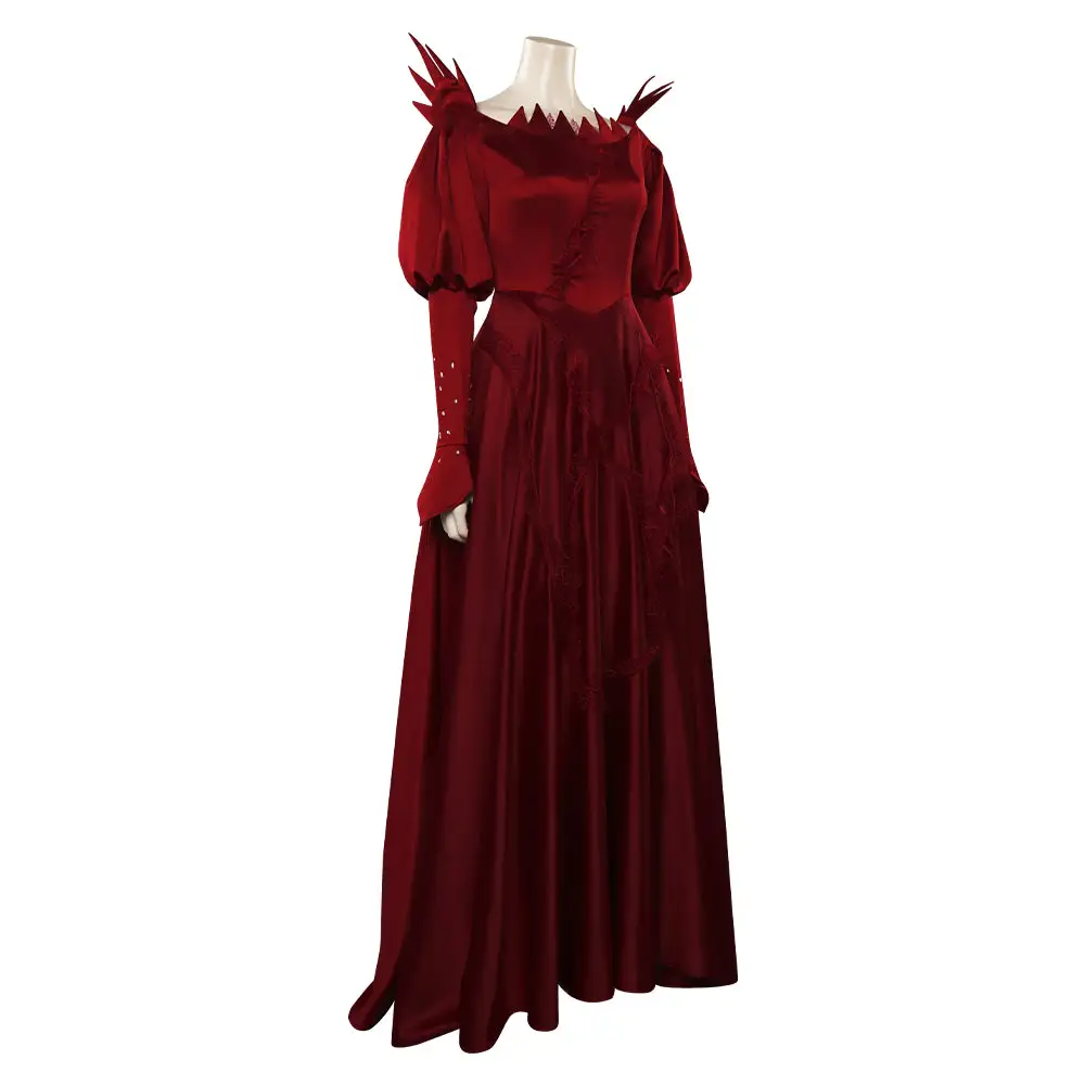 Disenchanted Cosplay Gisellen Red Party Dress Halloween Karneval Kleid 5 Disenchanted Cosplay Gisellen Red Party Dress Halloween Karneval Kleid – Bild 5
