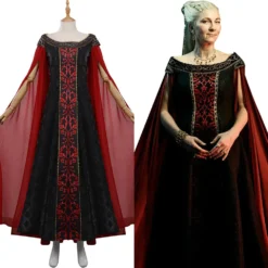 House Of The Dragon Cosplay Princess Rhaenys Velaryon Outfits Halloween Karneval Kleid