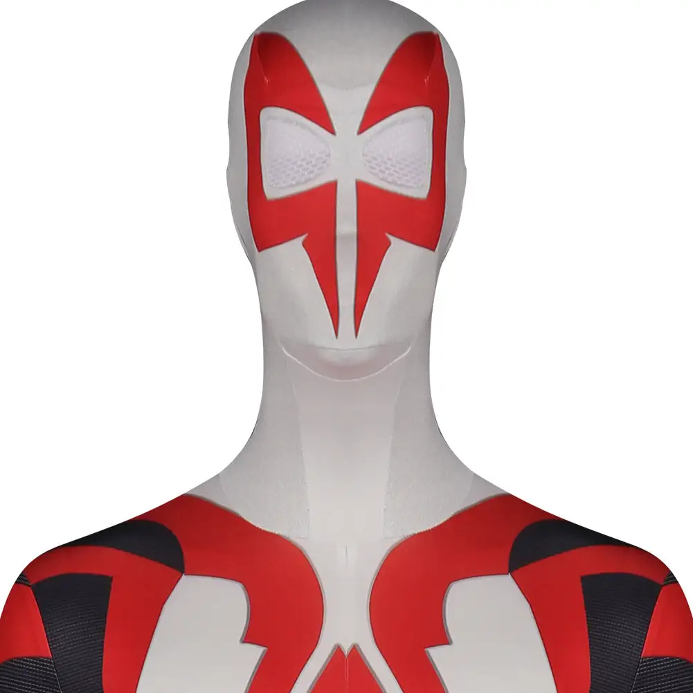 Spider-Man 2099 Miguel O'Hara Overall Cosplay Halloween Karneval Kostüm 6 Spider-Man 2099 Miguel O'Hara Overall Cosplay Halloween Karneval Kostüm – Bild 6