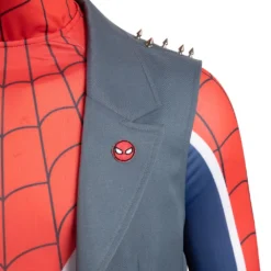 Spider-Man: Across The Spider-Verse Spider Punk Overall Kostüm Cosplay Halloween Karneval Jumpsuit -DEKORATIONSGESCHÄFT ff4d57ecd9bc3bede63410a938d9abd9