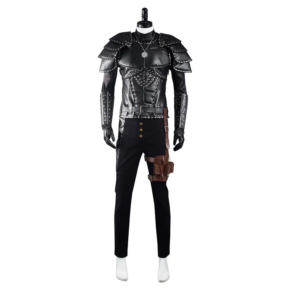 Der Witcher Geralt Of Rivia Cosplay Kostüme Outfits Halloween Karneval Suit 2 Der Witcher Geralt Of Rivia Cosplay Kostüme Outfits Halloween Karneval Suit – Bild 2